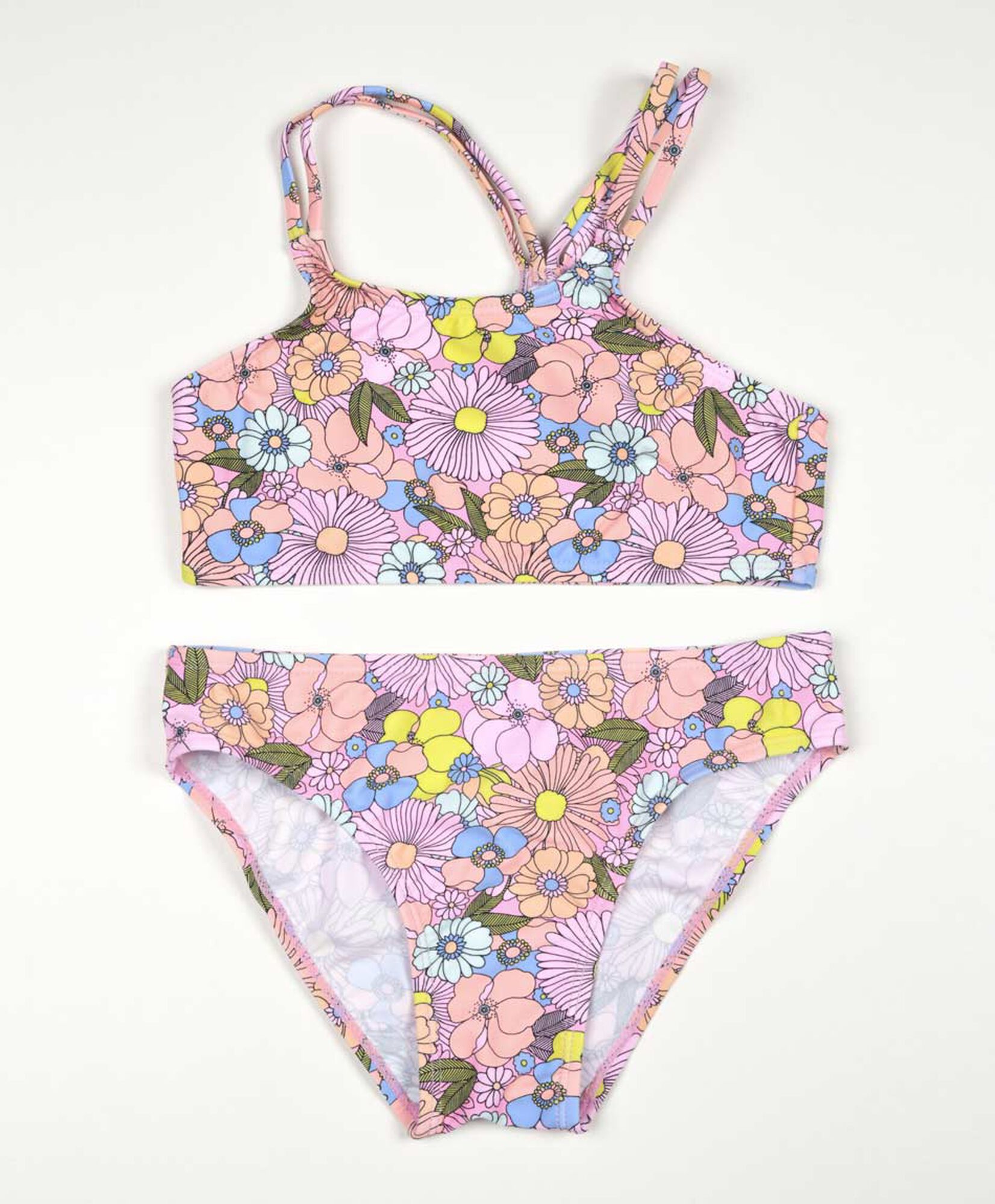 Bikini niña floreado Bikini niña floreado
