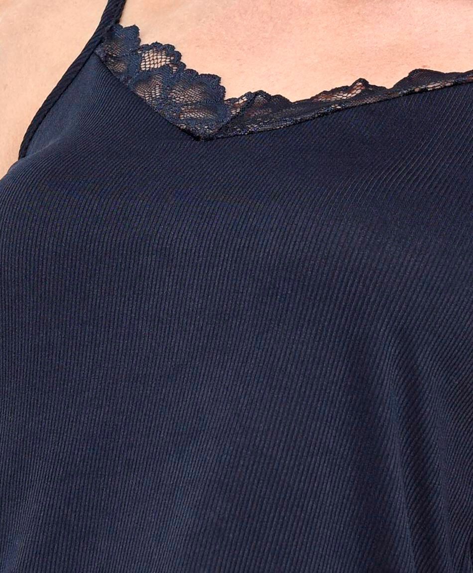 Baby doll mujer azul oscuro