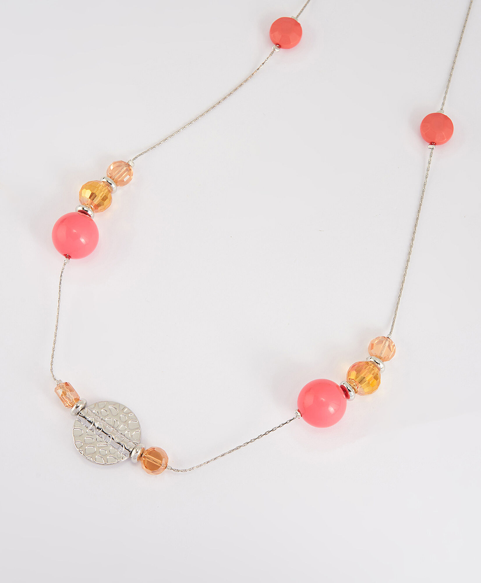 Collar mujer piedras rosadas Collar mujer piedras rosadas