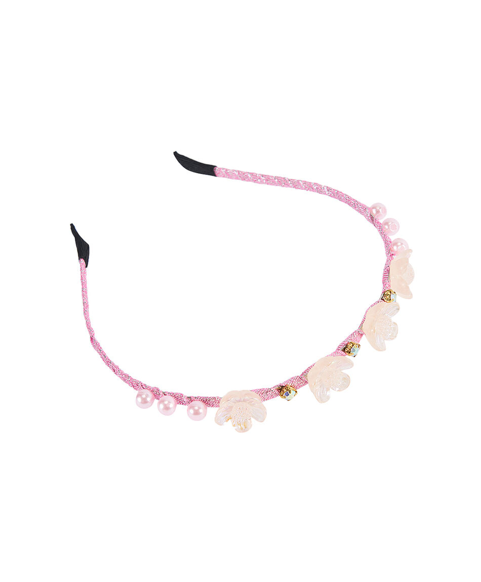 Cintillo infantil flores