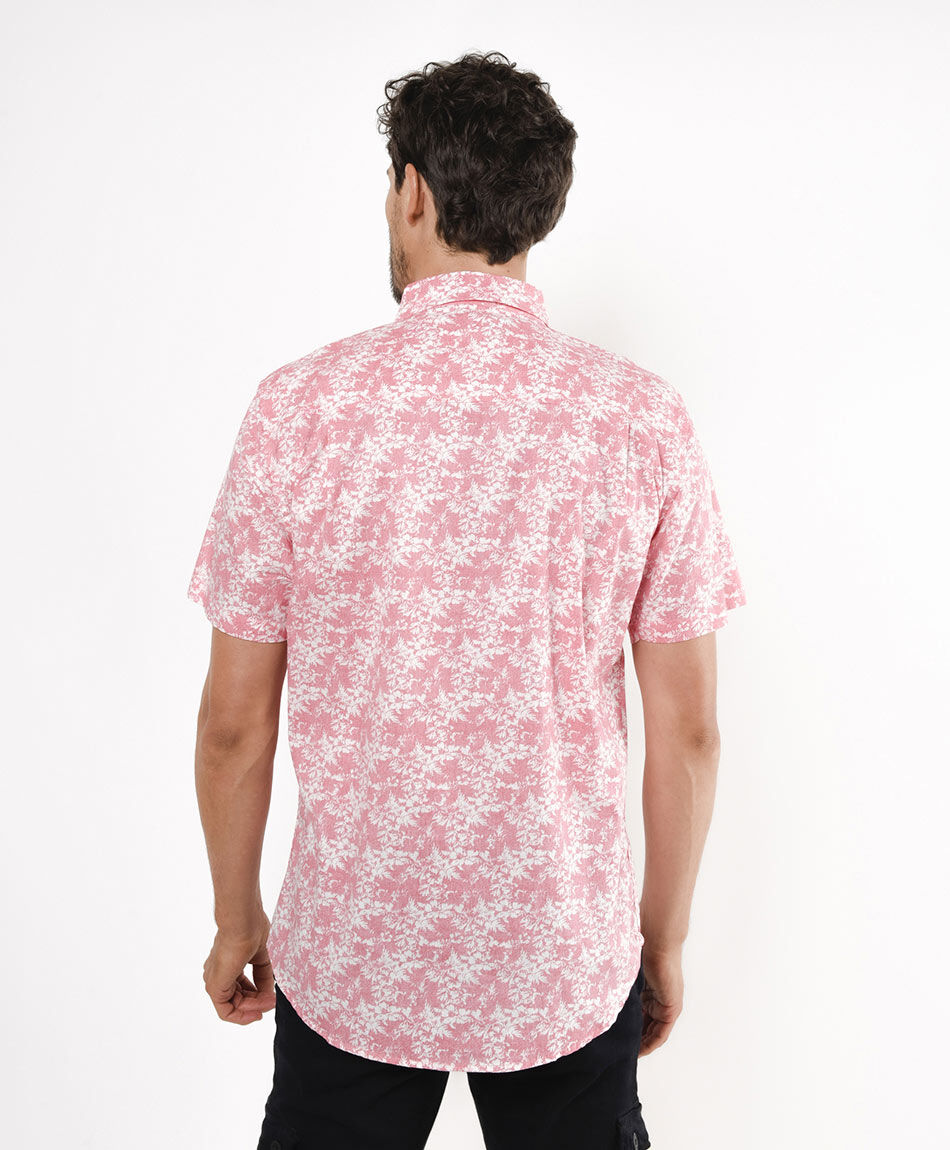 Camisa hombre flores