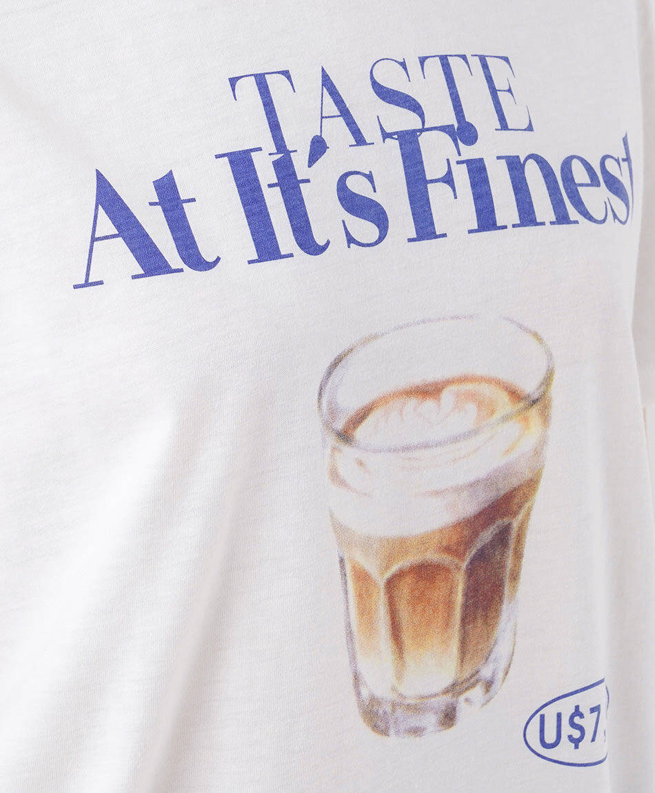 Polera mujer coffee latte
