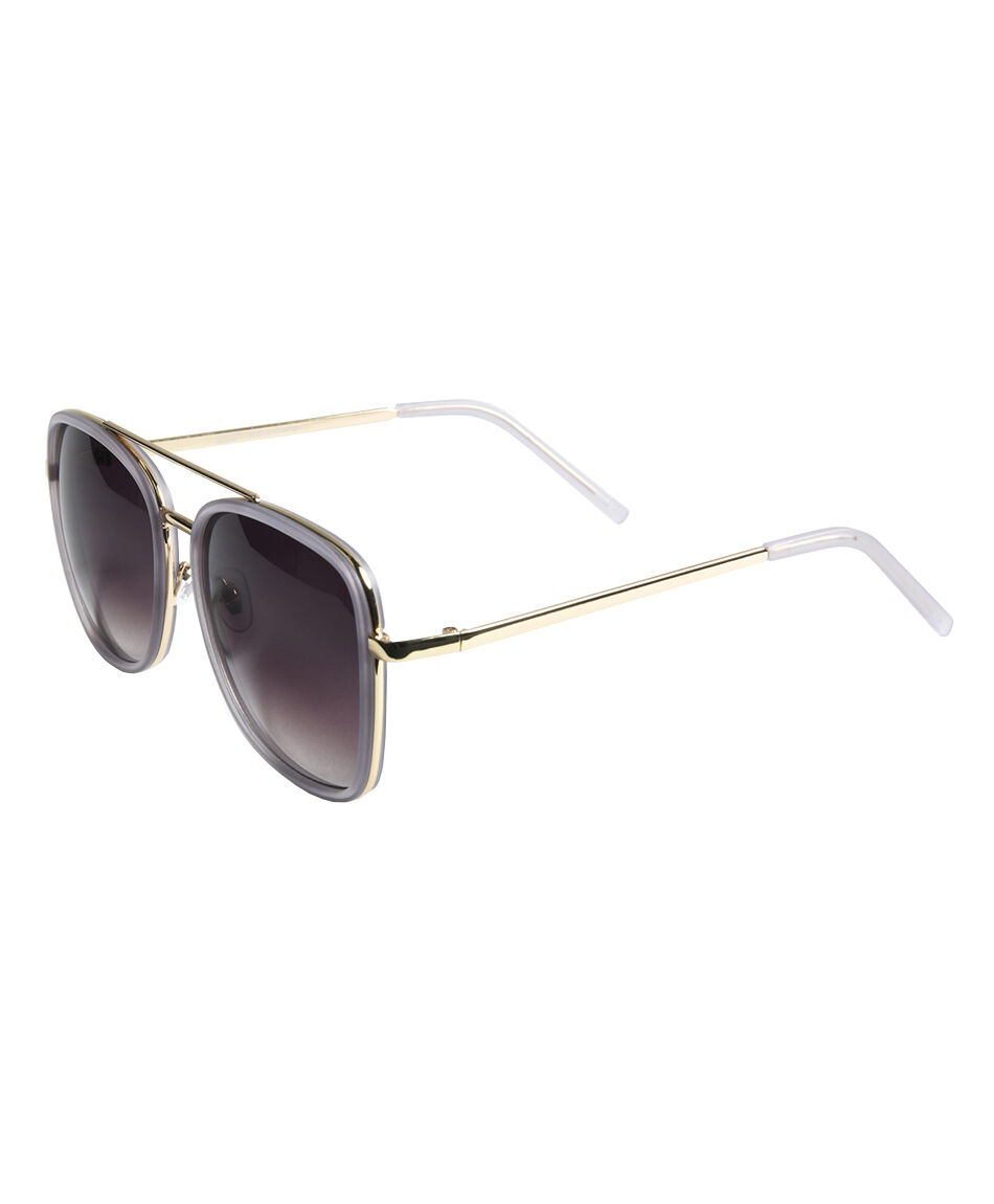 Lentes mujer aviador bicolor protecci&oacute;n uv