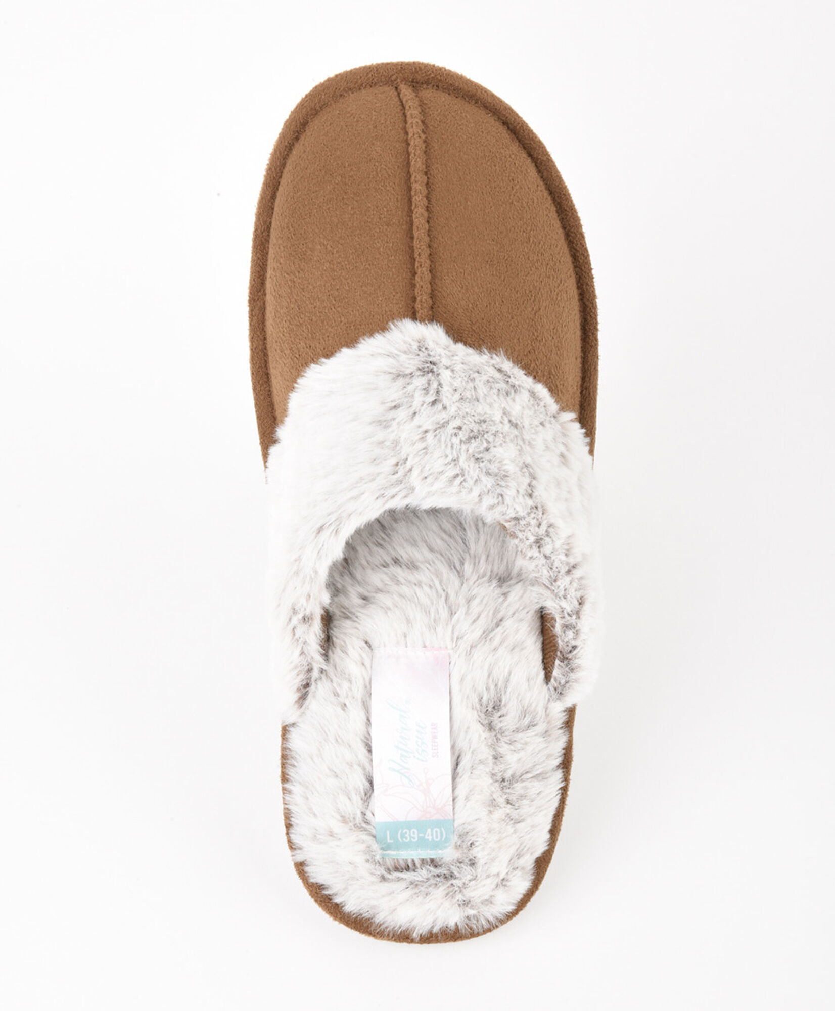 Pantufla mujer gamuza pelitos Pantufla mujer gamuza pelitos
