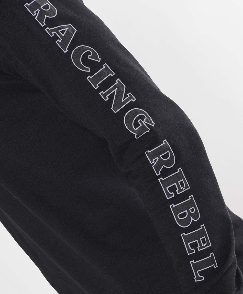 Polera hombre estampada doble
