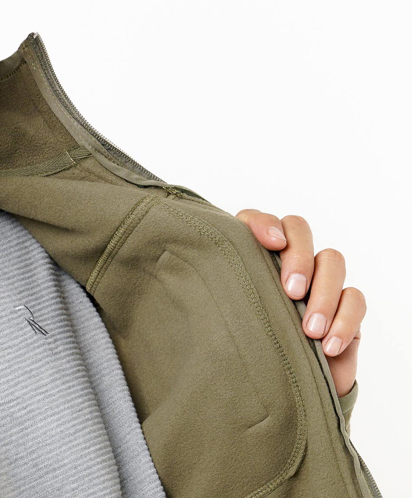 Chaqueta hombre polar bolsillos Chaqueta hombre polar bolsillos