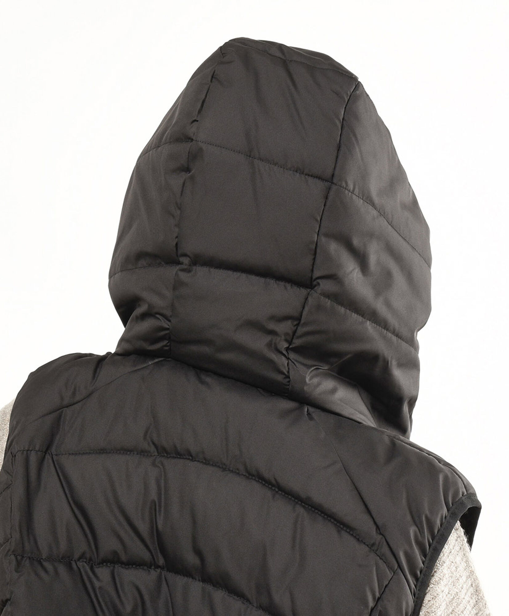 Parka deportiva mujer sin mangas gorro Parka deportiva mujer sin mangas gorro