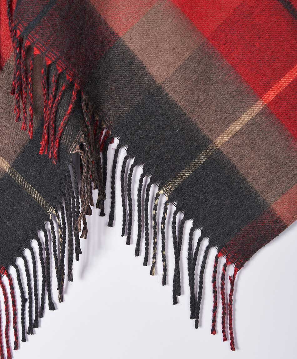 Poncho mujer broche bot&oacute;n