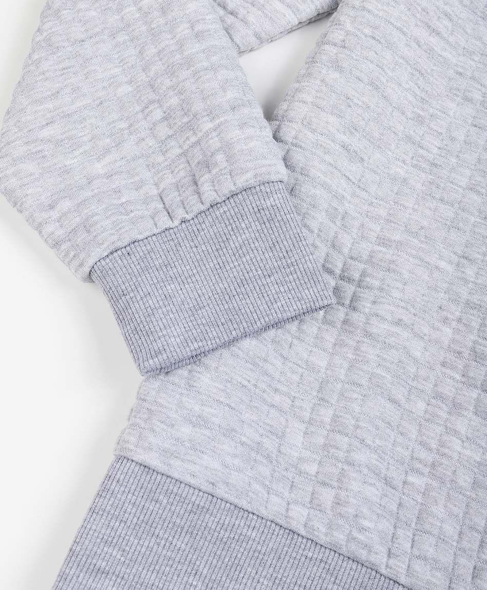 Poler&oacute;n hombre mtx gris