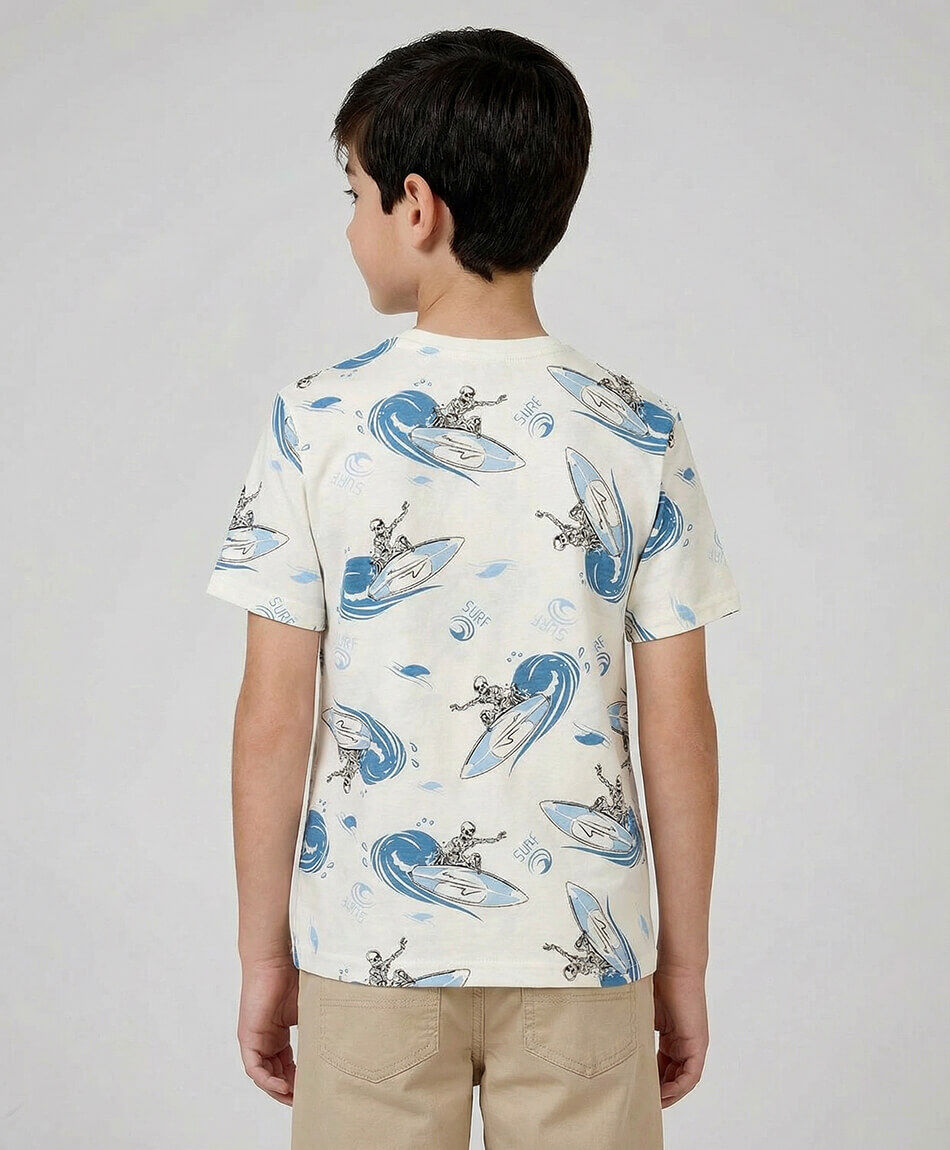 Polera ni&ntilde;o olas