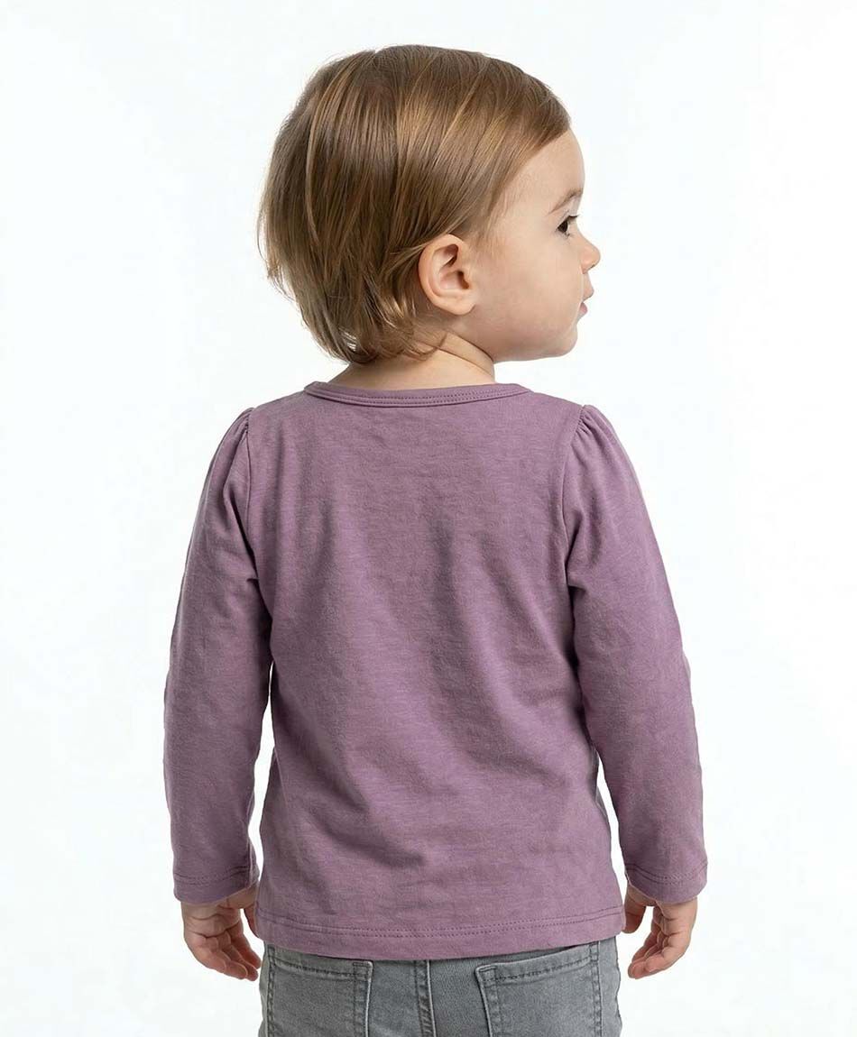 Polera beb&eacute; b&aacute;sica manga larga