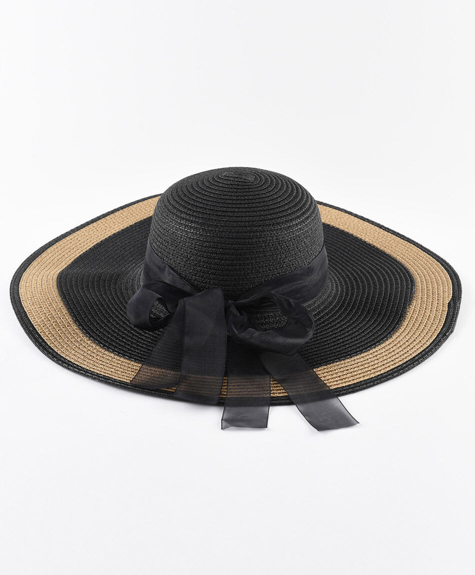 Sombrero mujer bicolor