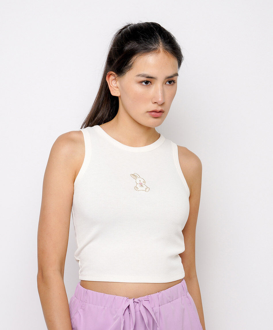 Polera mujer conejito