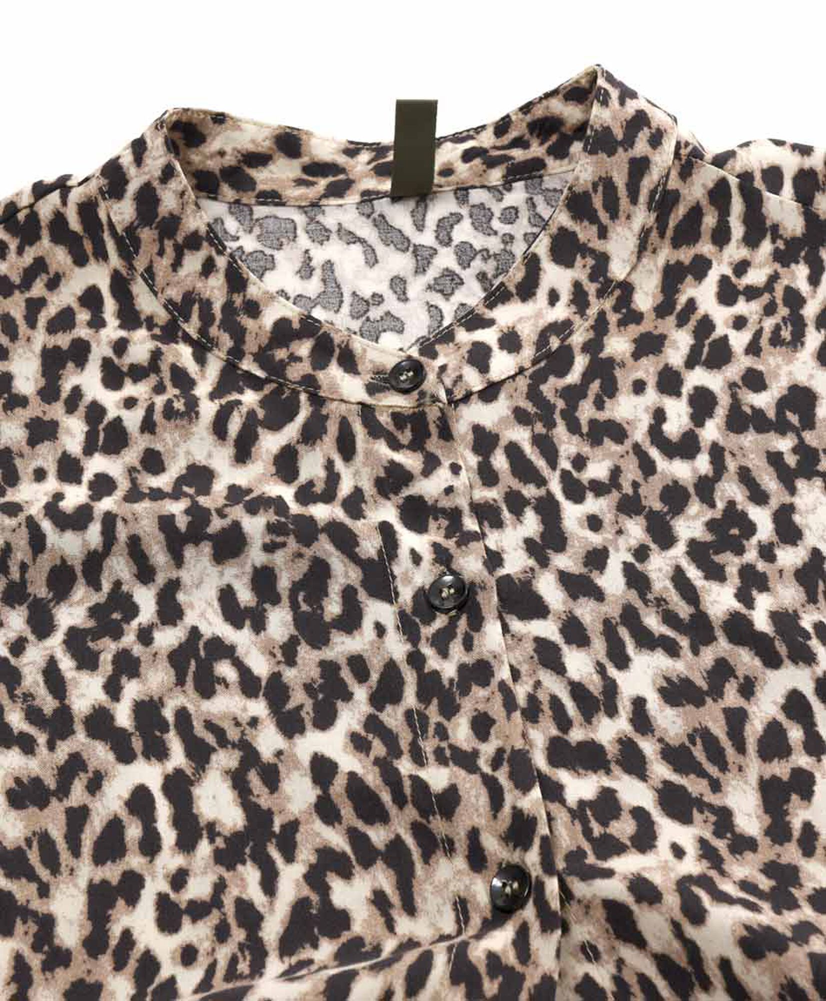 Blusón mujer animal print lazo Blusón mujer animal print lazo