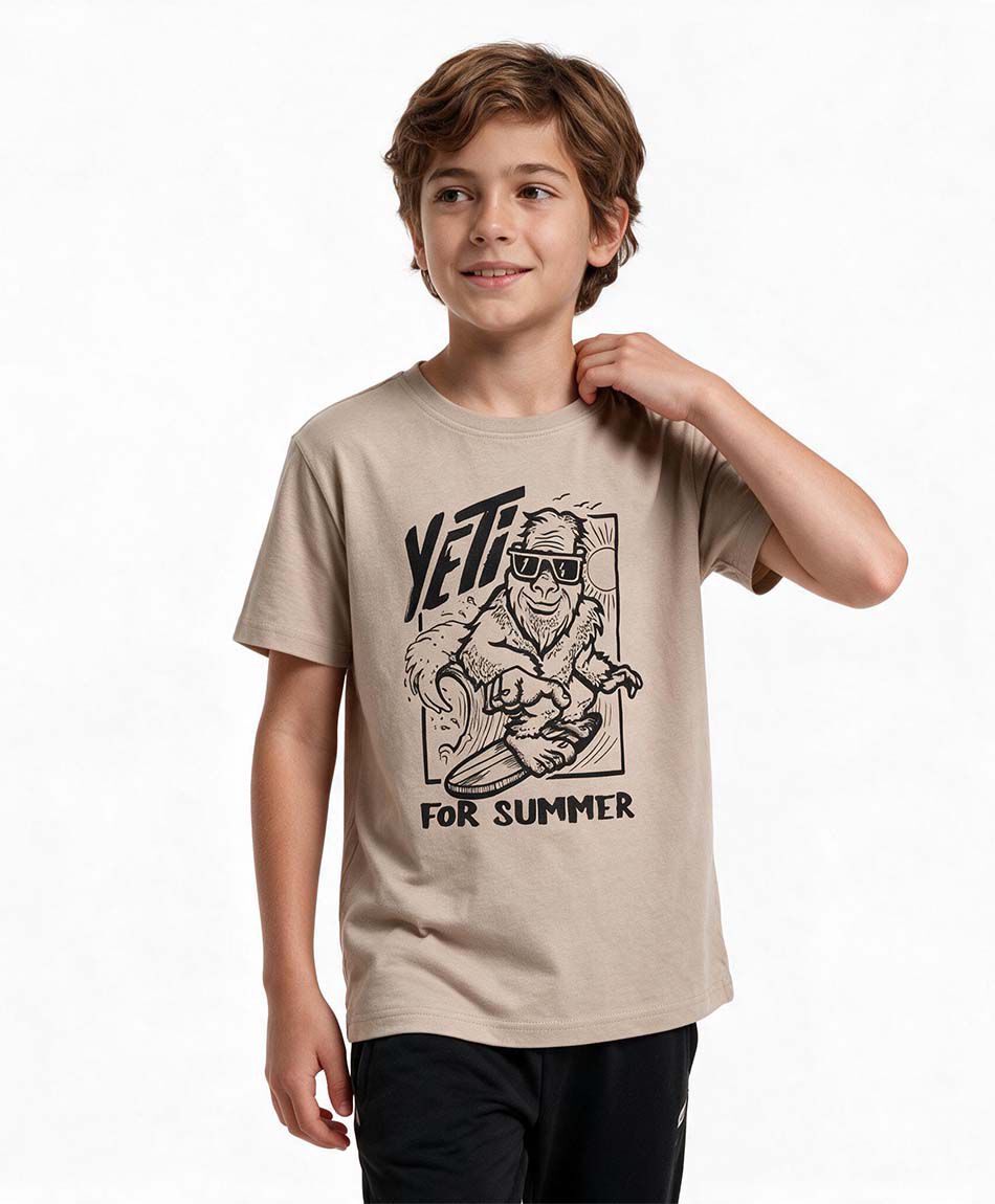 Polera ni&ntilde;o yeti