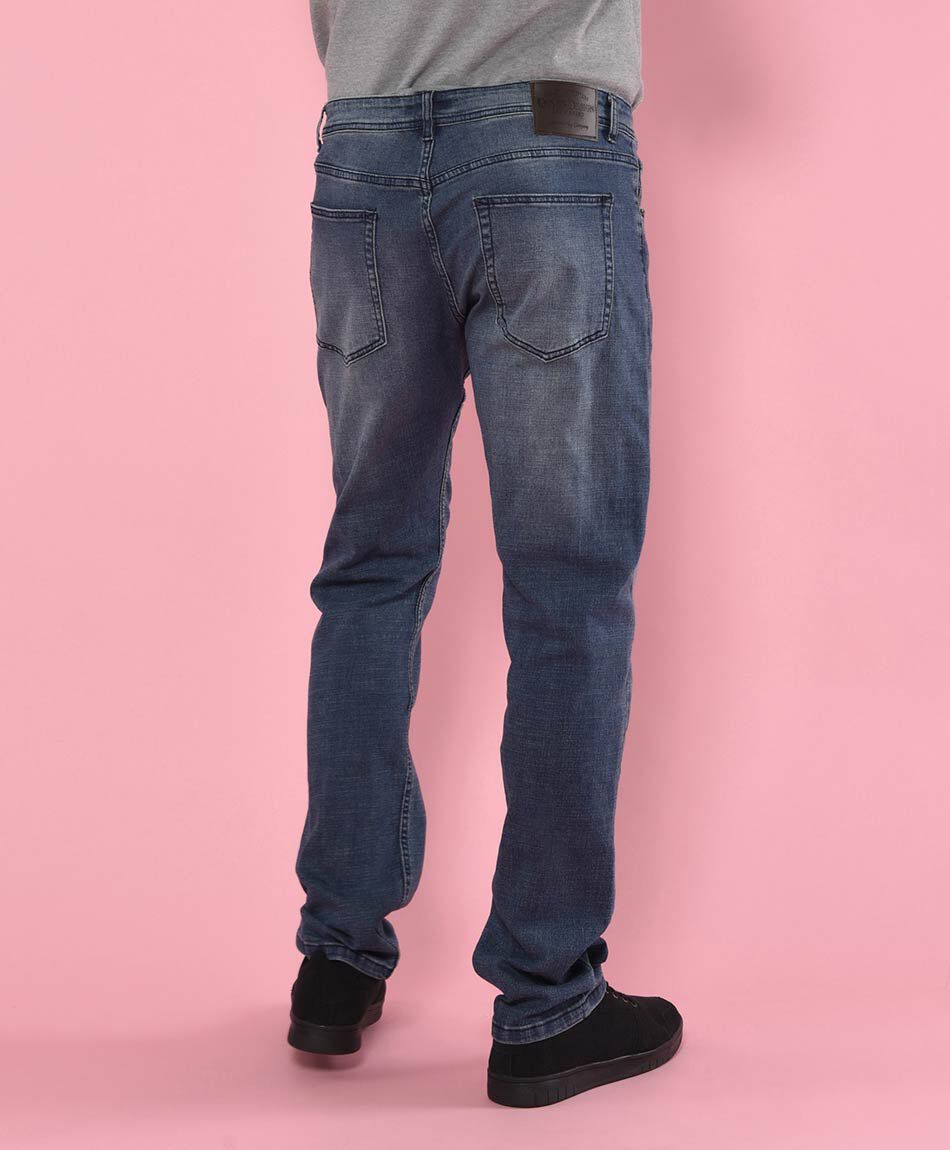 Jeans hombre desgastado