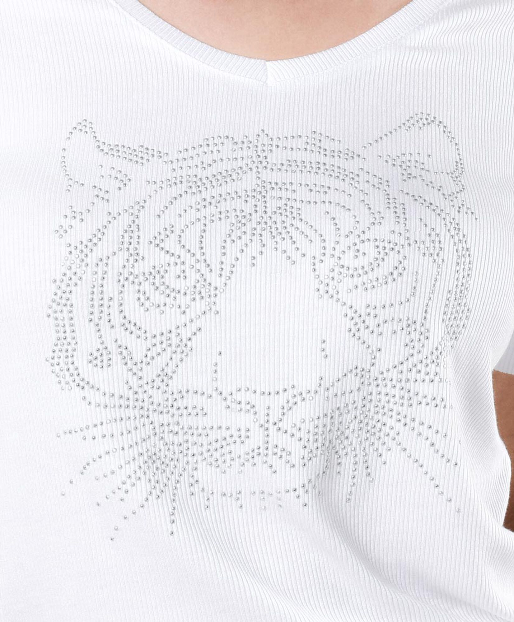 Polera mujer tachas tigre Polera mujer tachas tigre