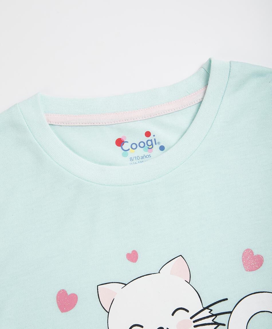 Pijama ni&ntilde;a gatito