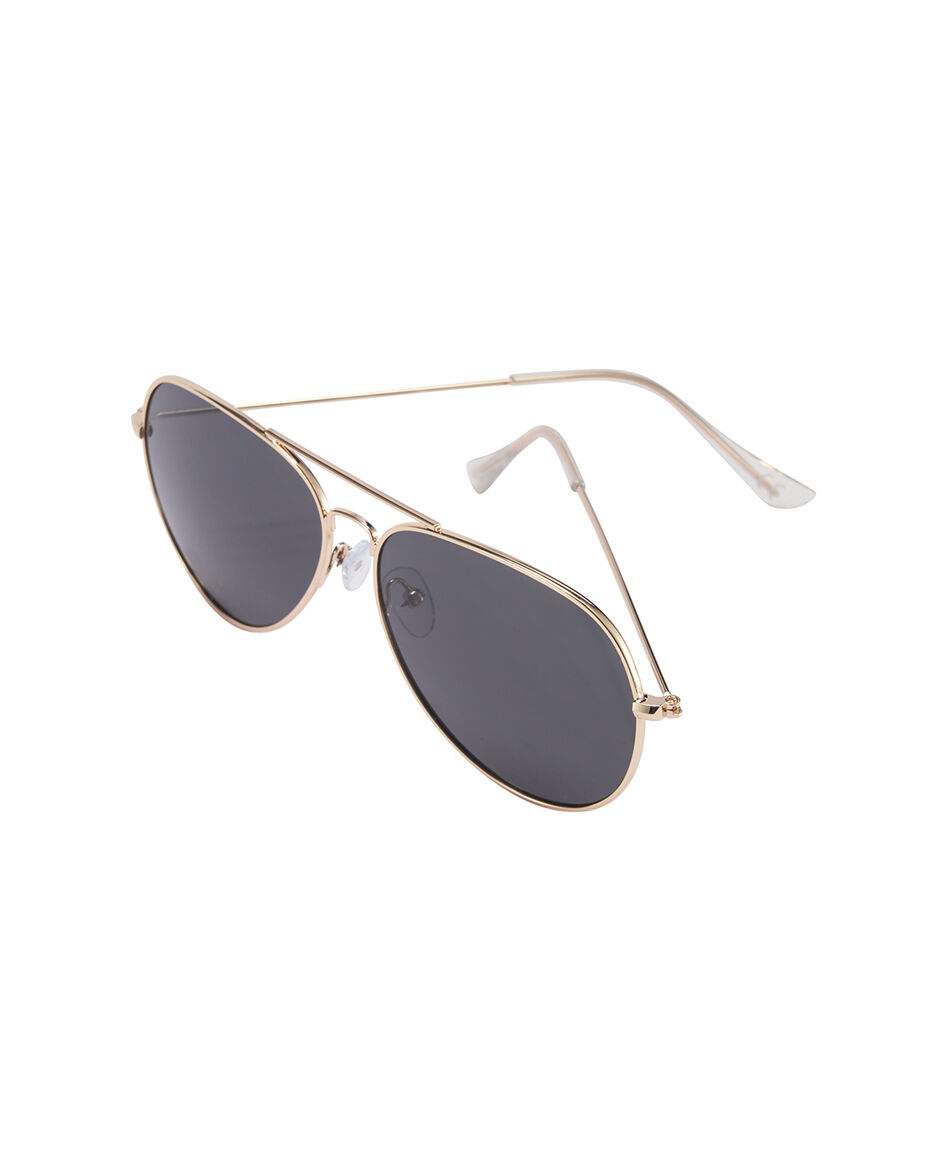 Lentes mujer aviador vintage negro