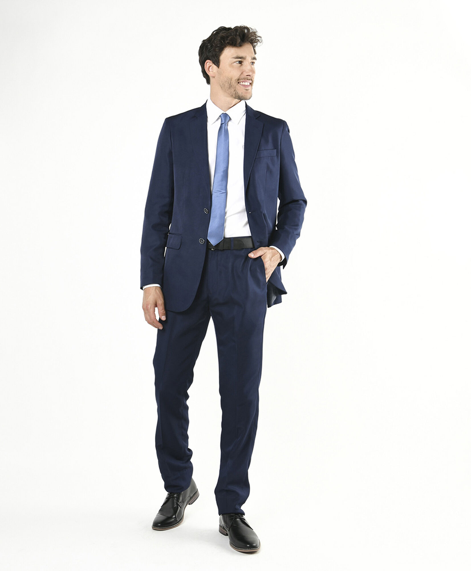 Traje de vestir hombre color azul Traje de vestir hombre color azul