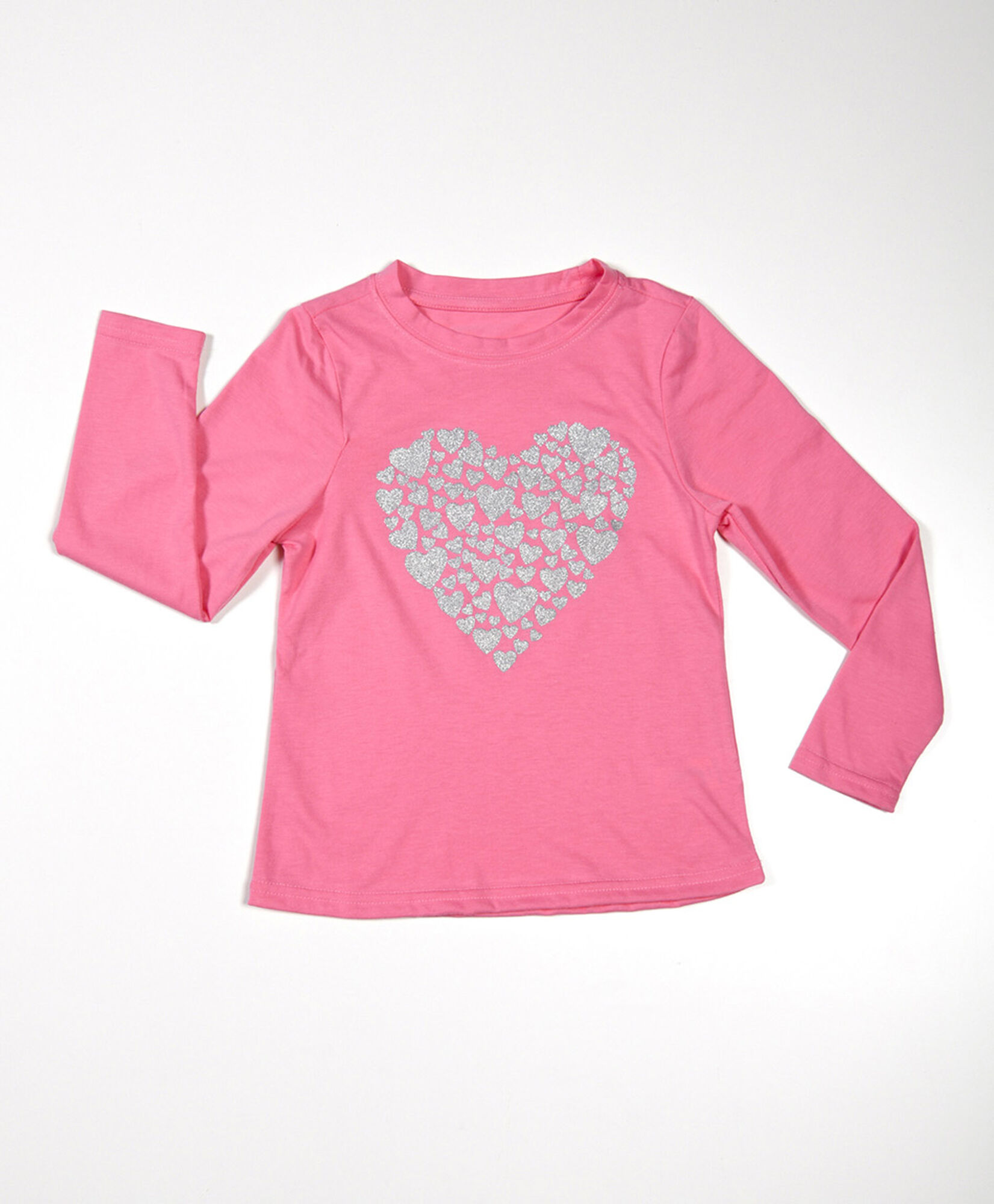 Polera niña corazones Polera niña corazones