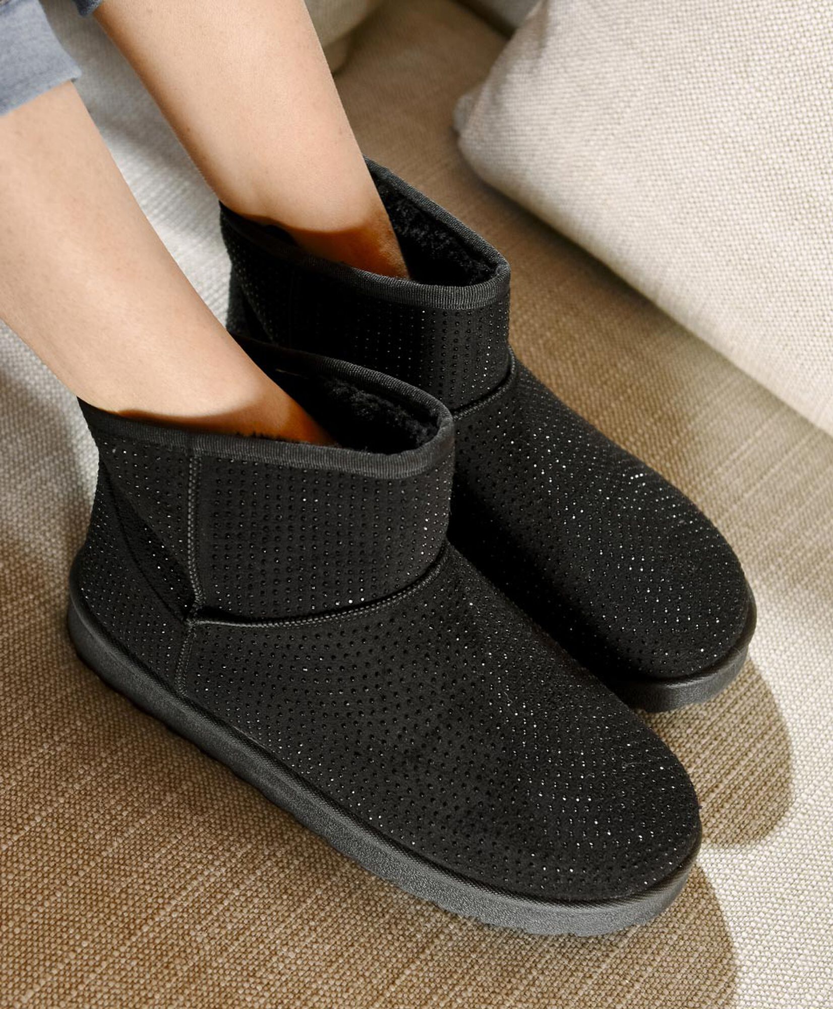 Bota mujer comfy brillos Bota mujer comfy brillos