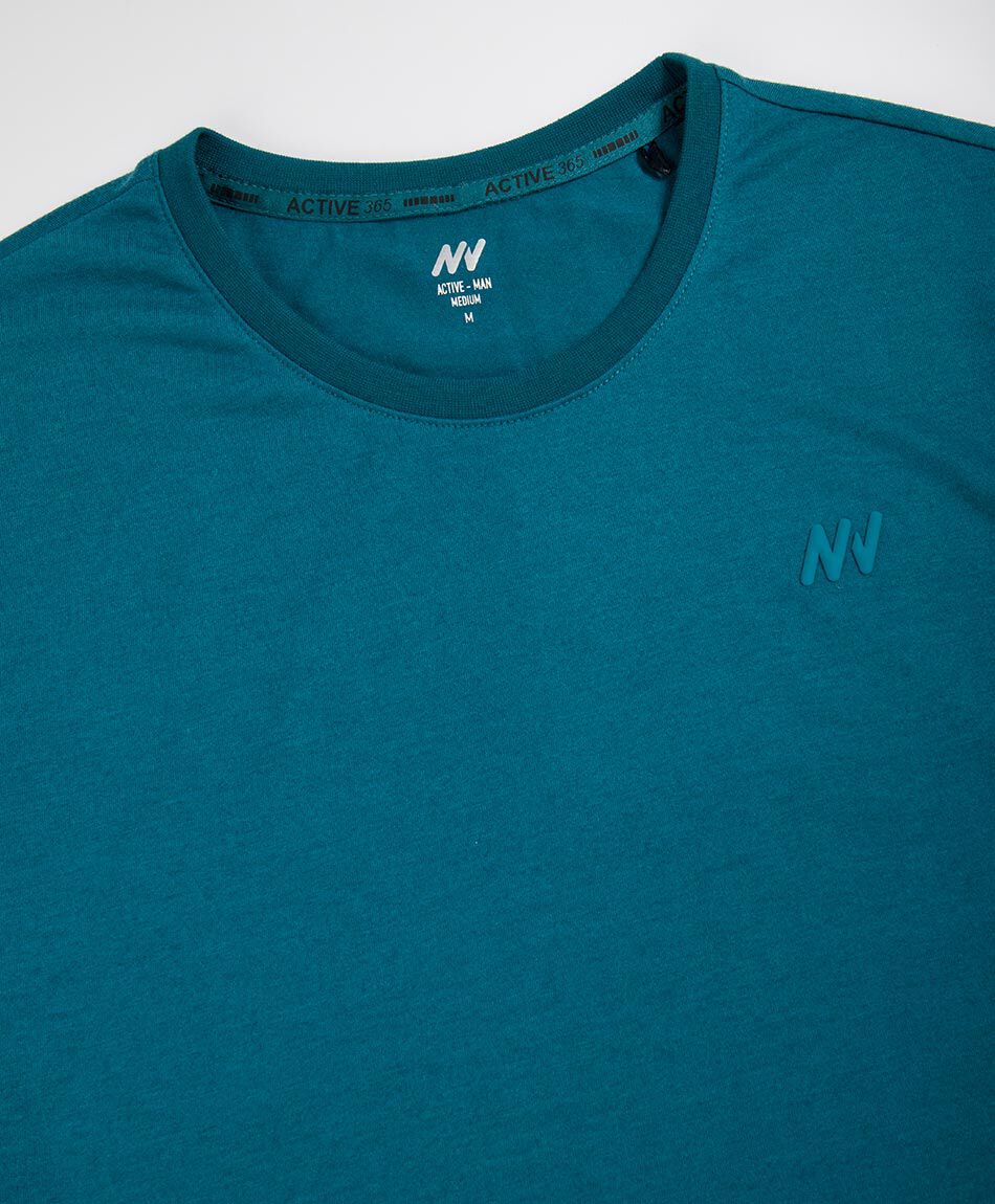 Polera deportiva hombre lisa