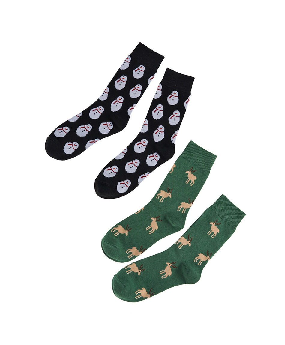 Pack 2 calcetines hombre