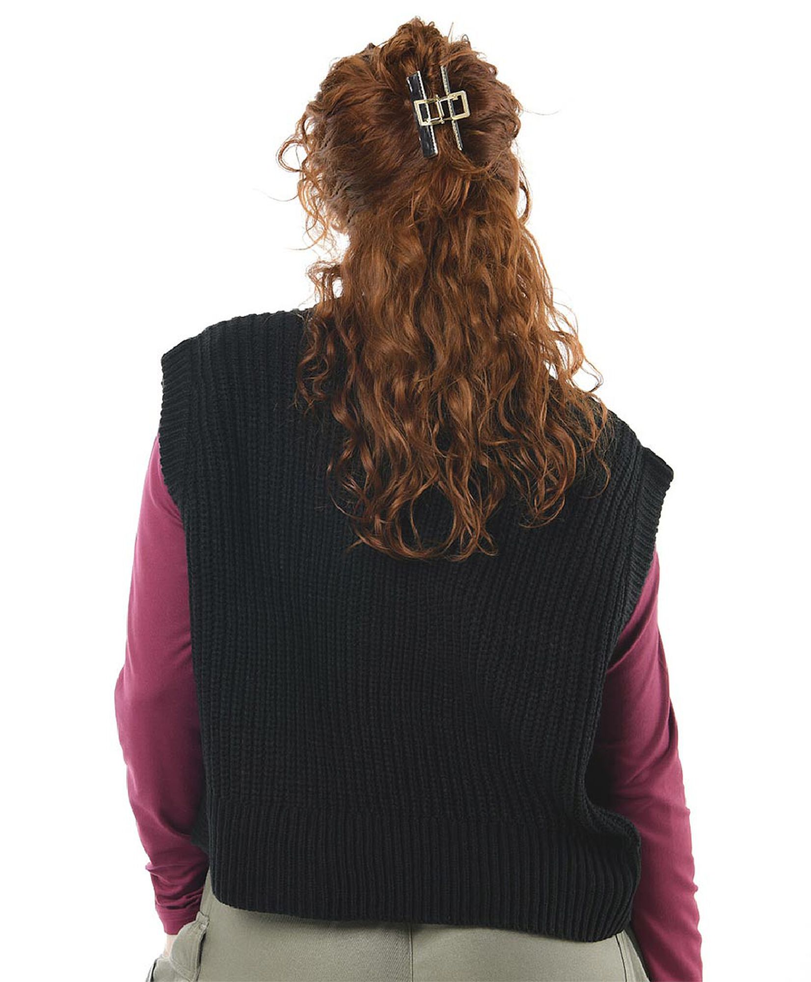 Sweater mujer sin mangas Sweater mujer sin mangas