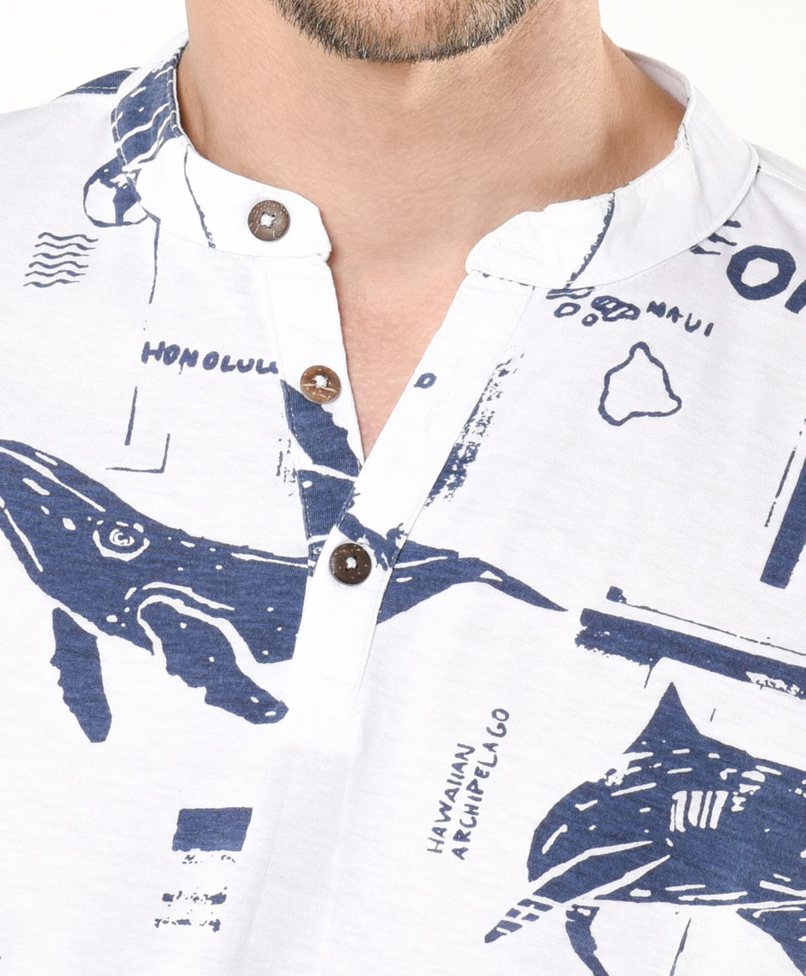 Polera hombre hawaii Polera hombre hawaii