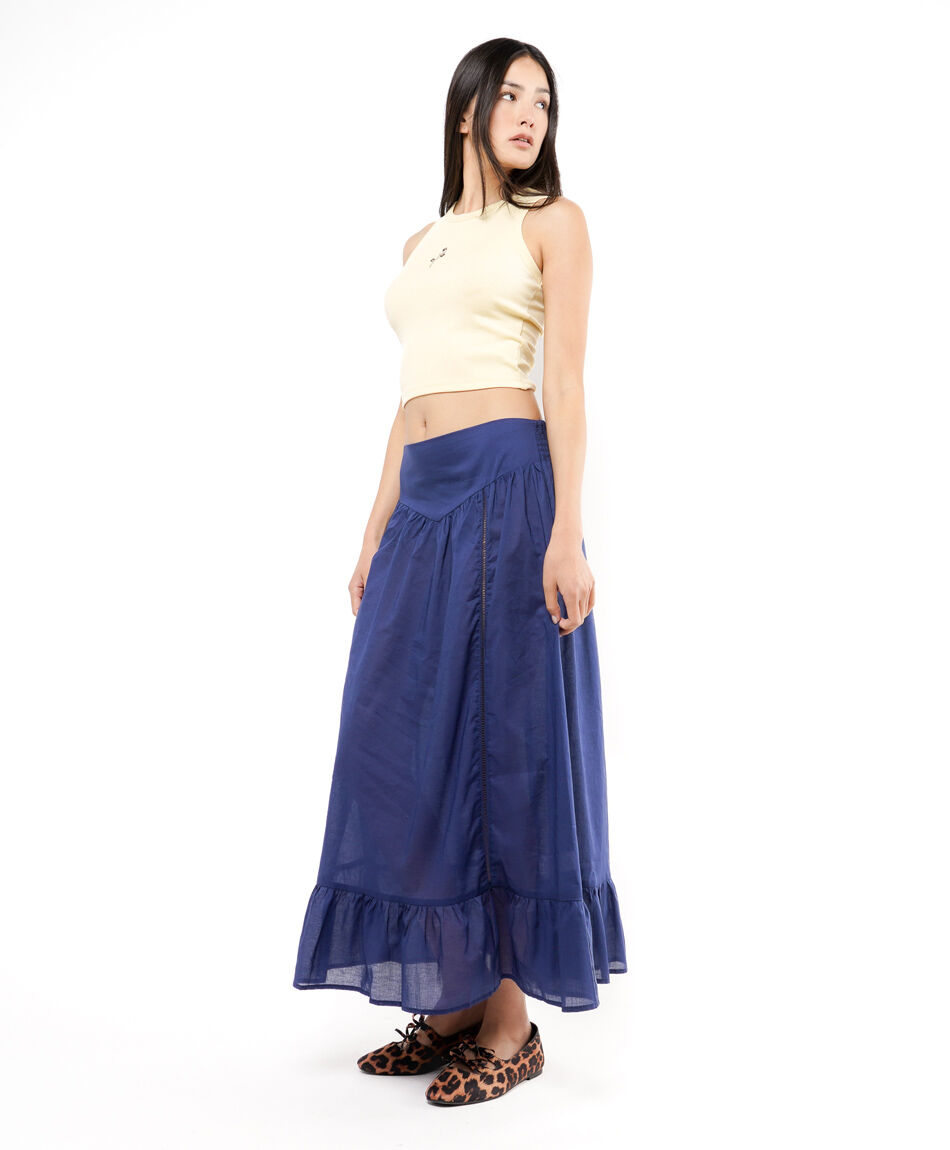 Falda mujer dise&ntilde;o maxi