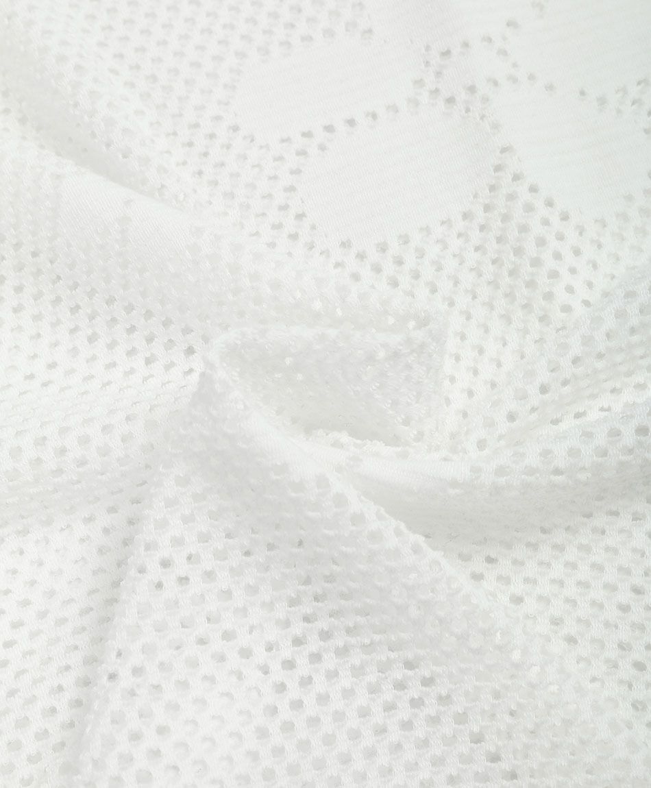 Polera ni&ntilde;a calada  flor blanca