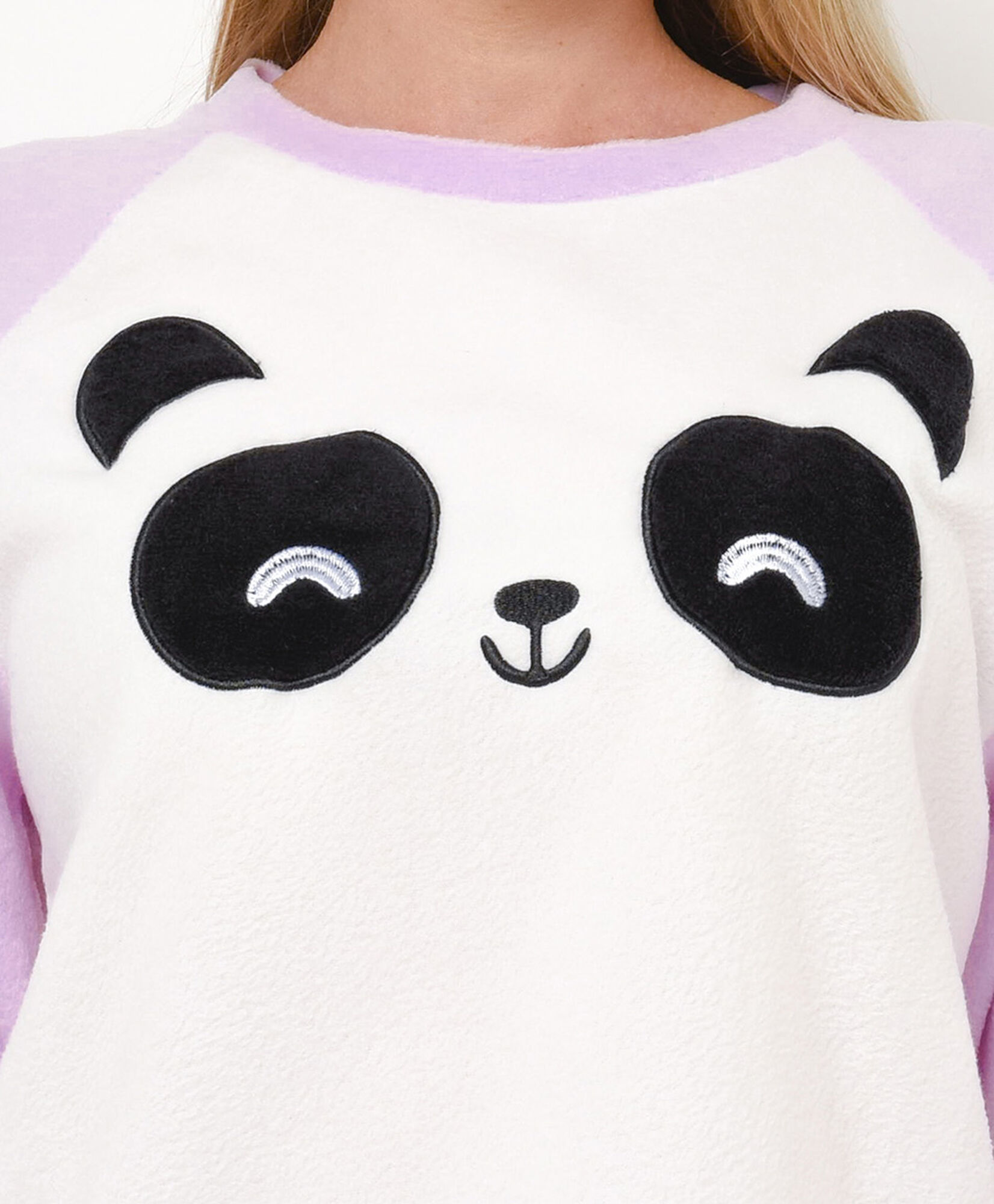 Pijama + calcetines mujer polar pandas Pijama + calcetines mujer polar pandas