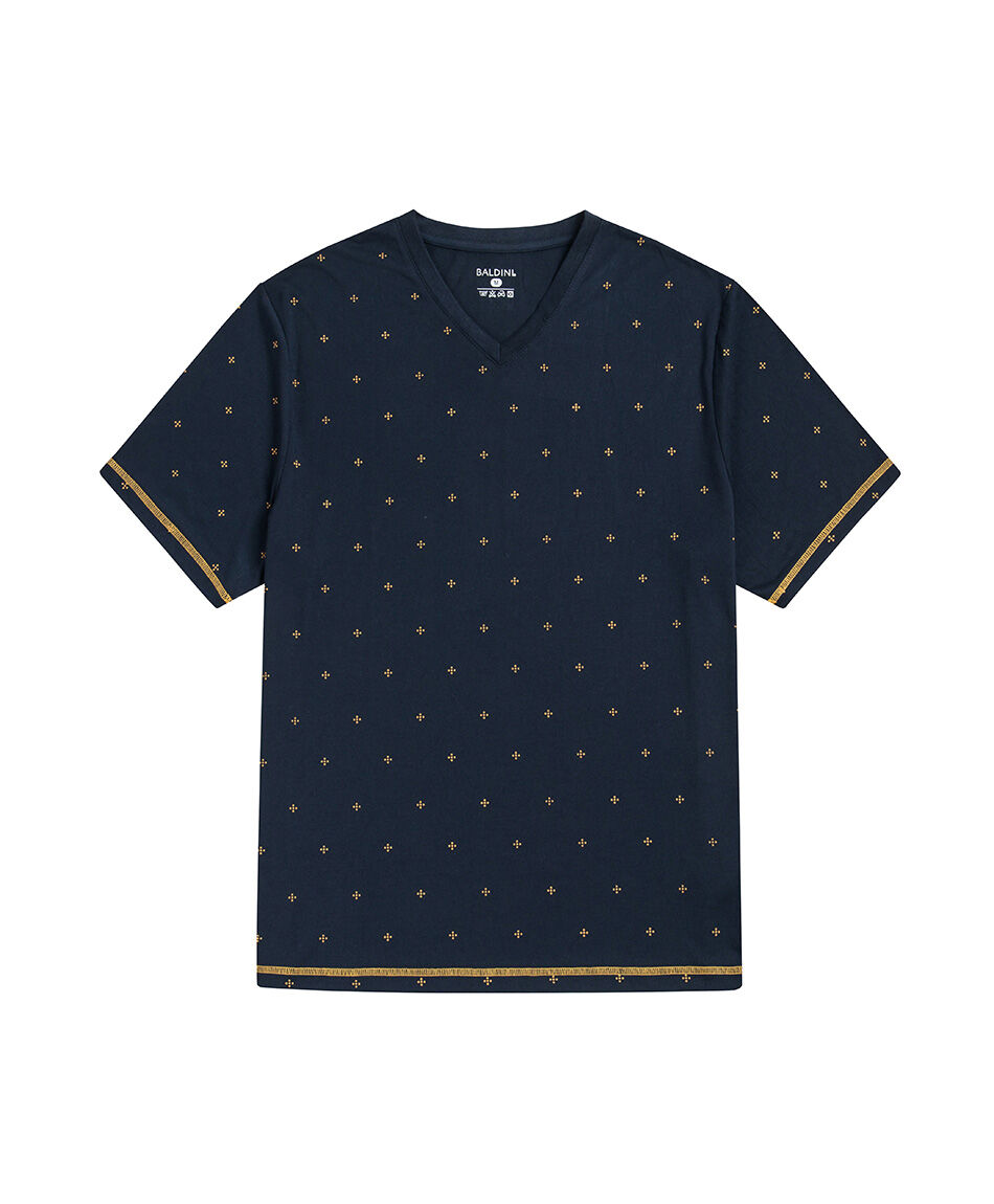Pijama hombre short navy