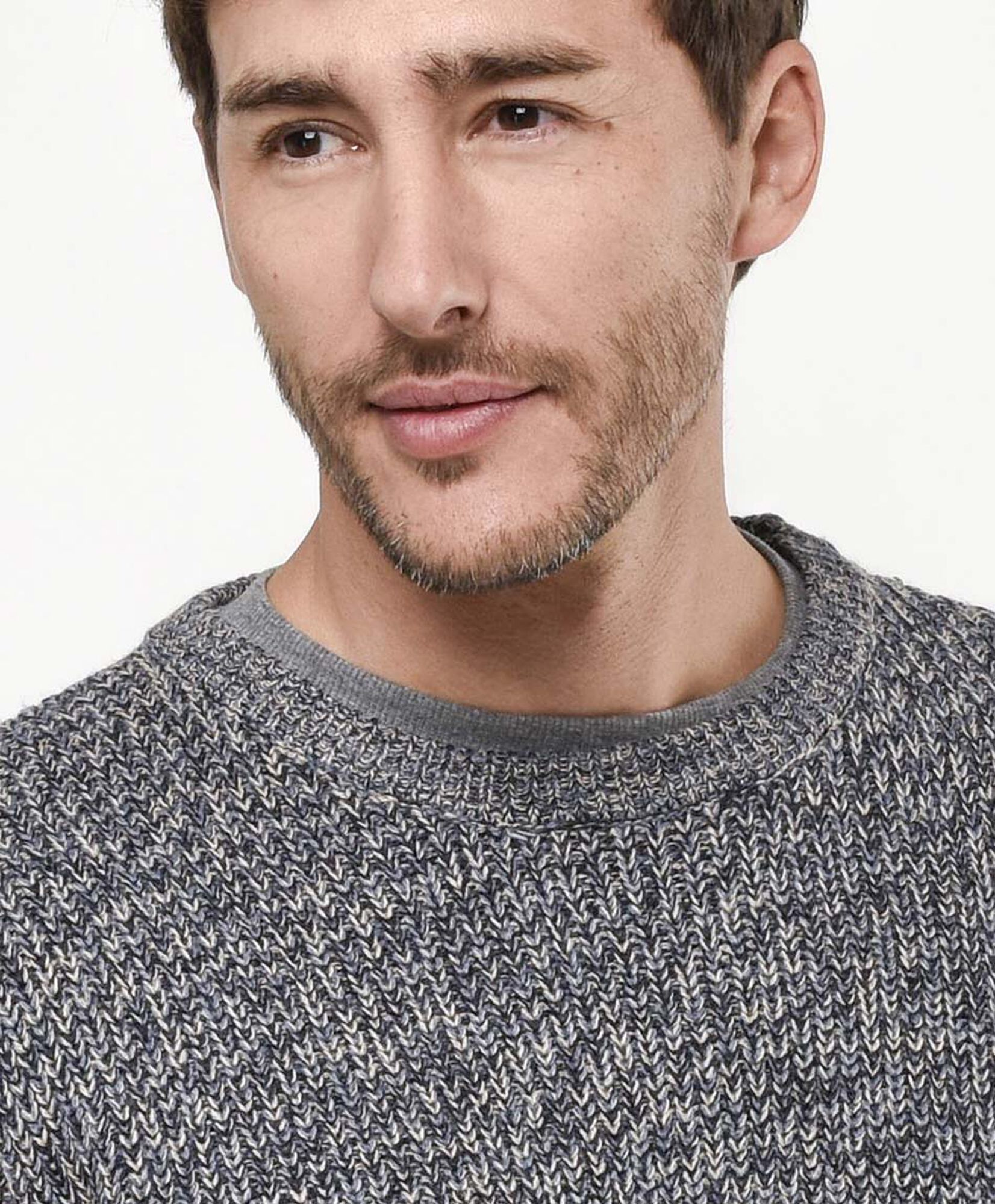 Sweater hombre jaspeado Sweater hombre jaspeado
