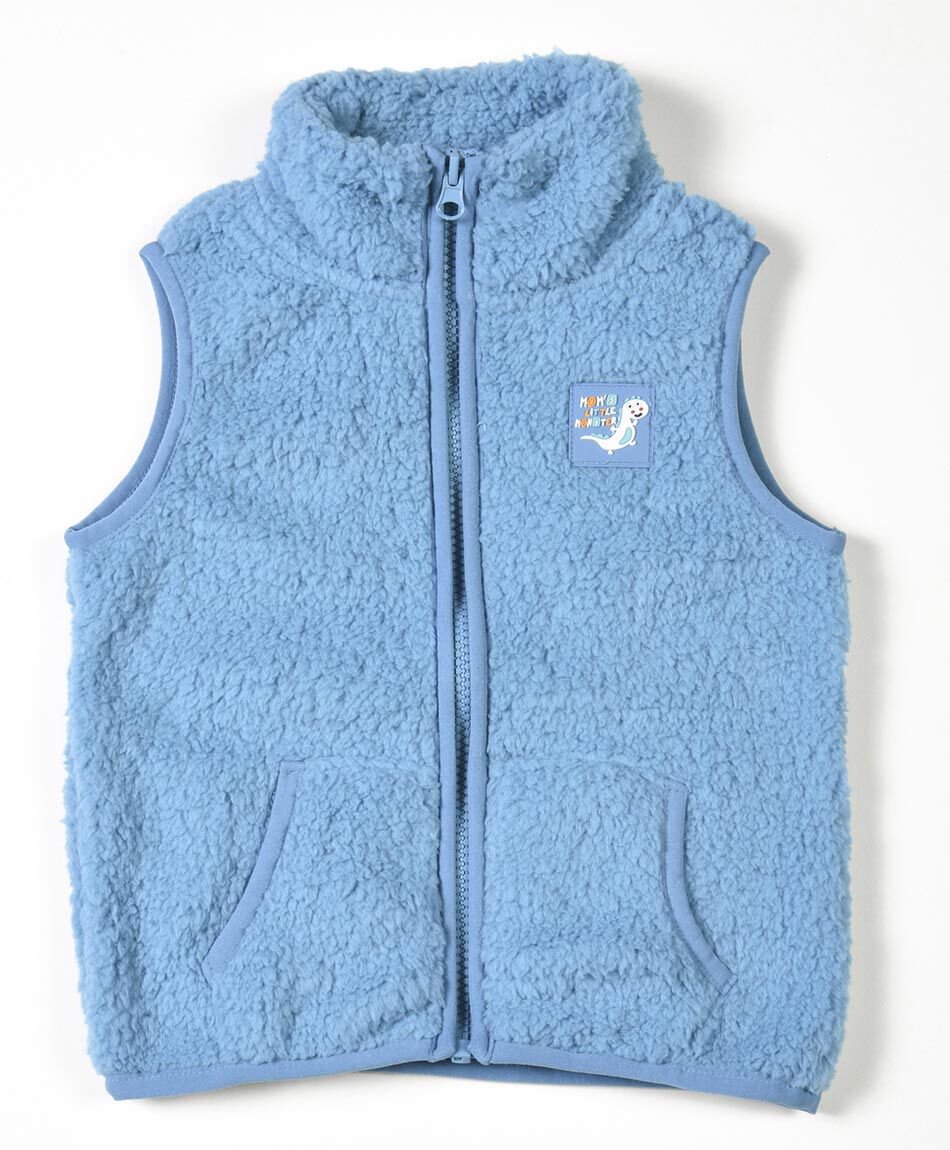 Polerón bebé chiporro vest celeste