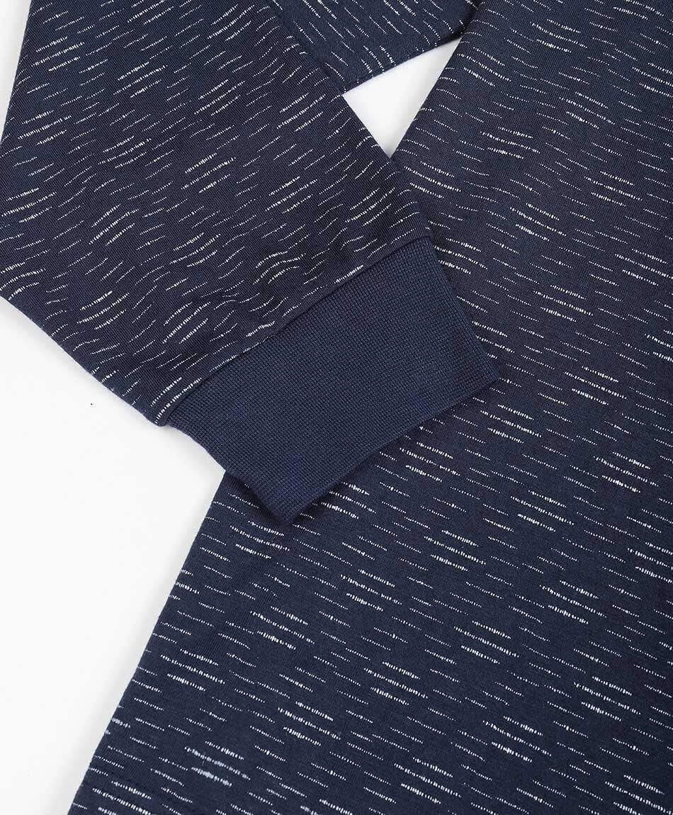 Pijama hombre manga larga jogger navy