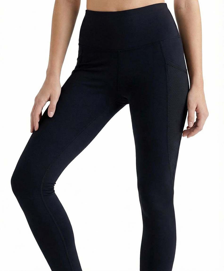Calza deportiva mujer bolsillos black