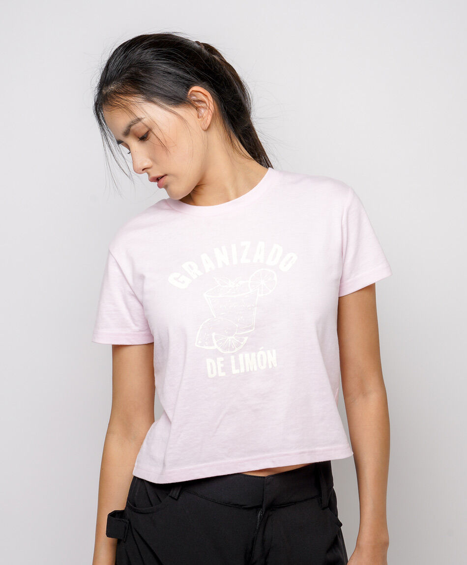 Polera mujer granizado