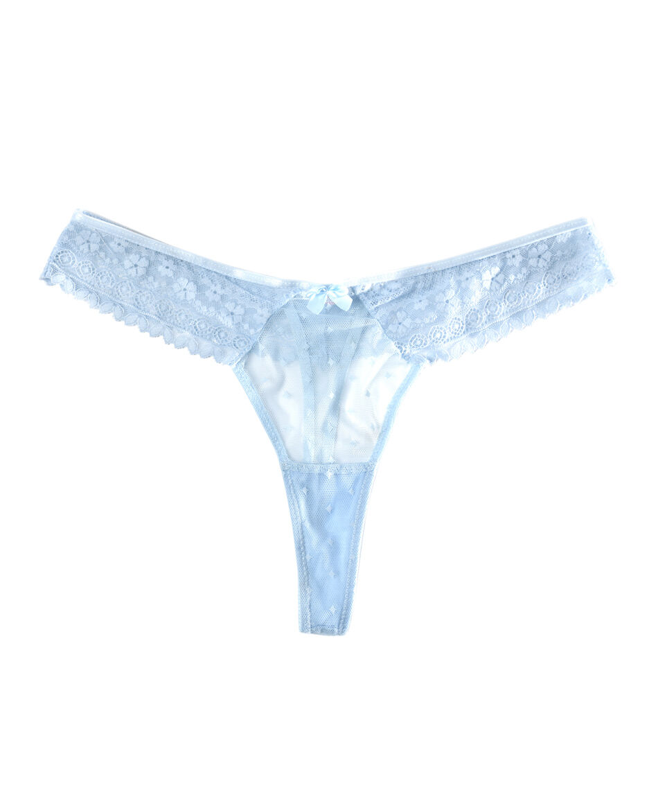 Colaless mujer mesh florcitas