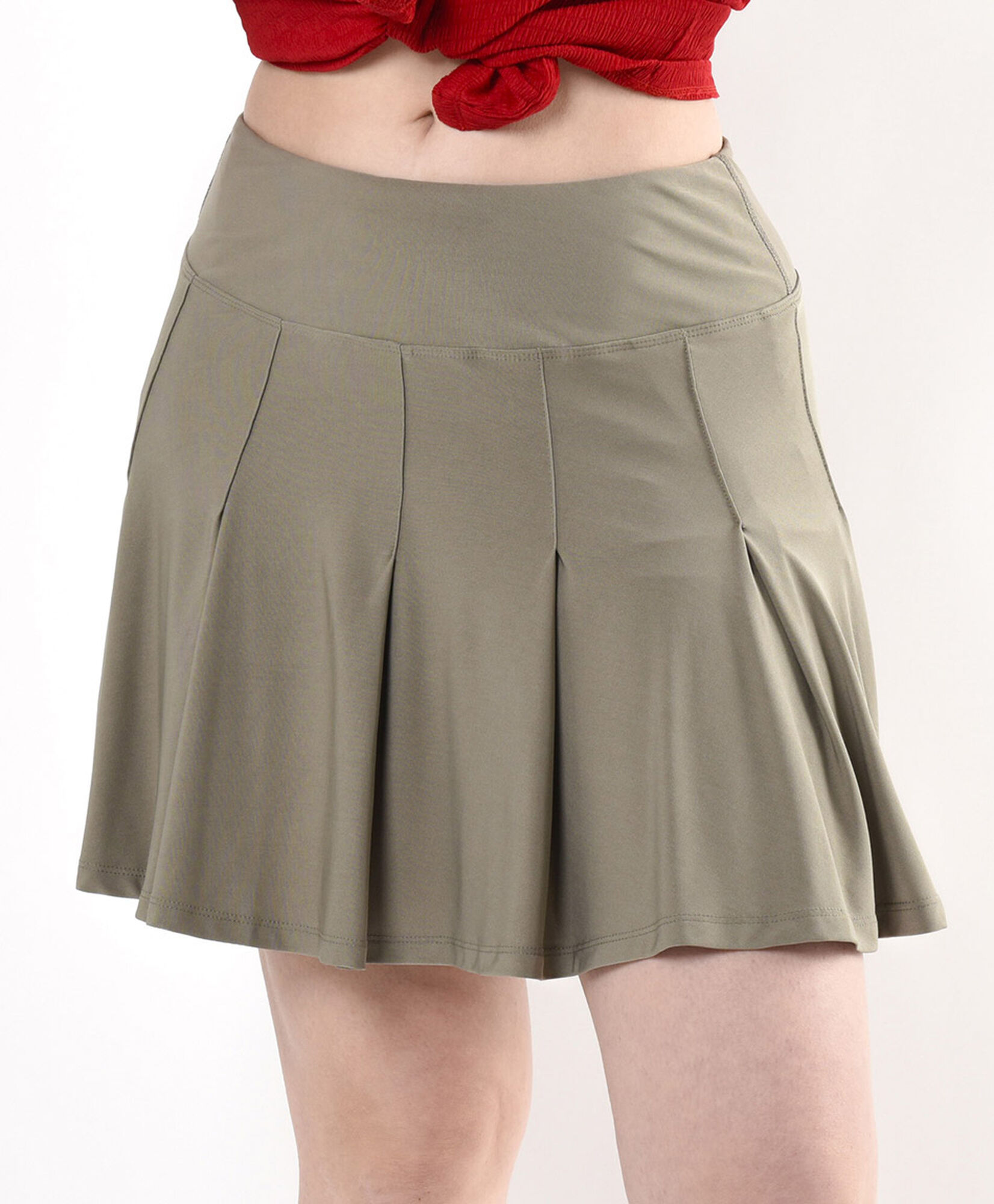 Falda mujer jersey plisada Falda mujer jersey plisada