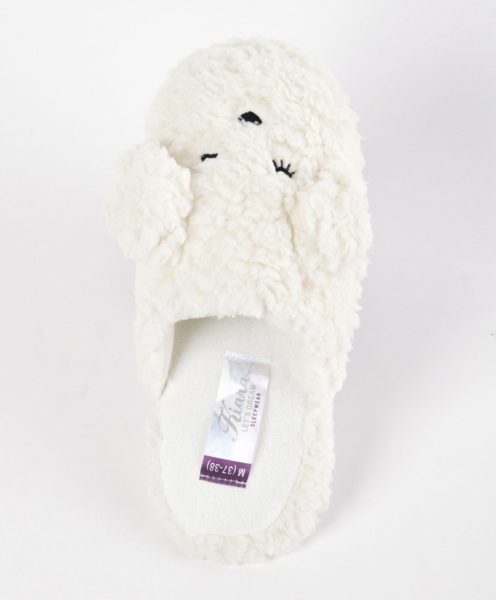 Pantufla mujer corderito beige Pantufla mujer corderito beige