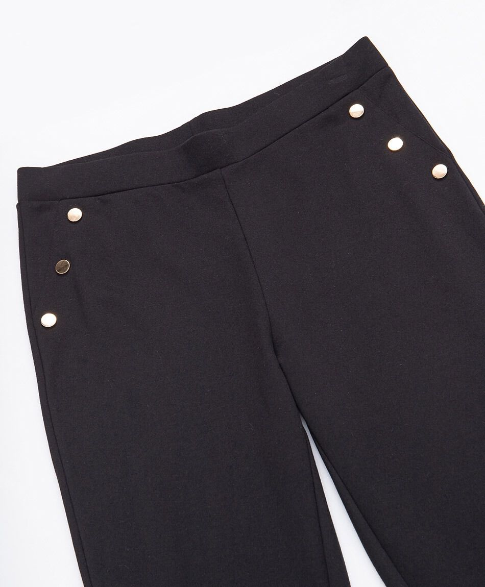 Pantal&oacute;n mujer botones