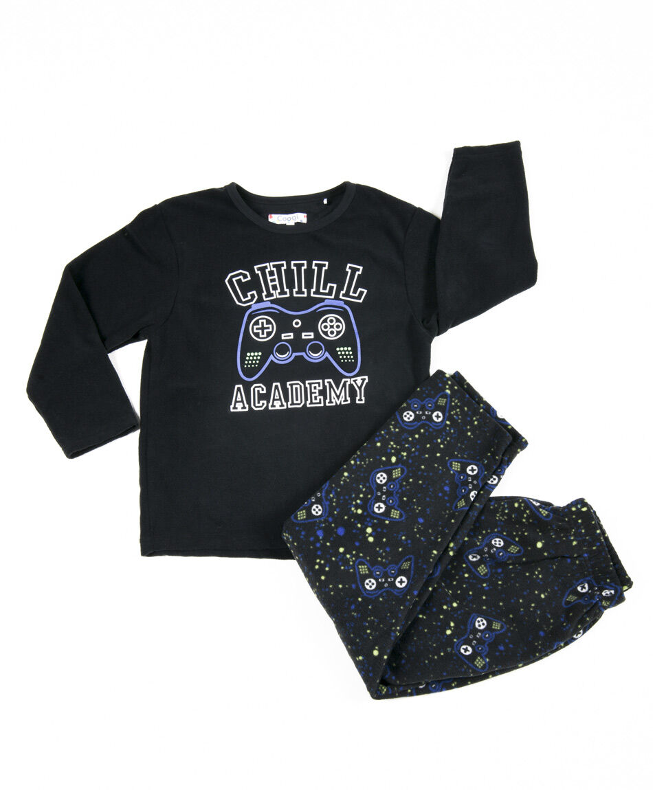 Pijama ni&ntilde;o polar gamer