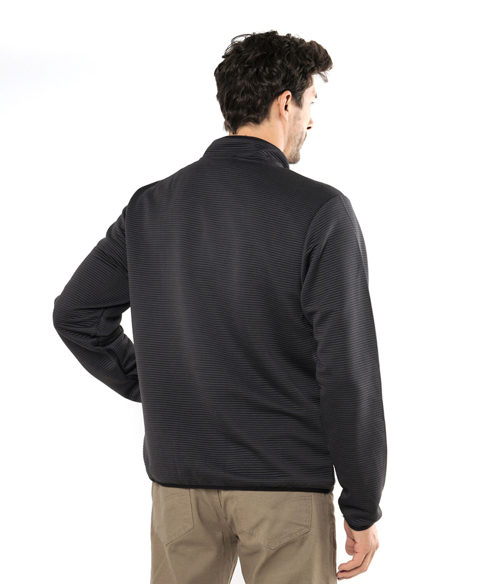 Polerón hombre textura líneas Polerón hombre textura líneas