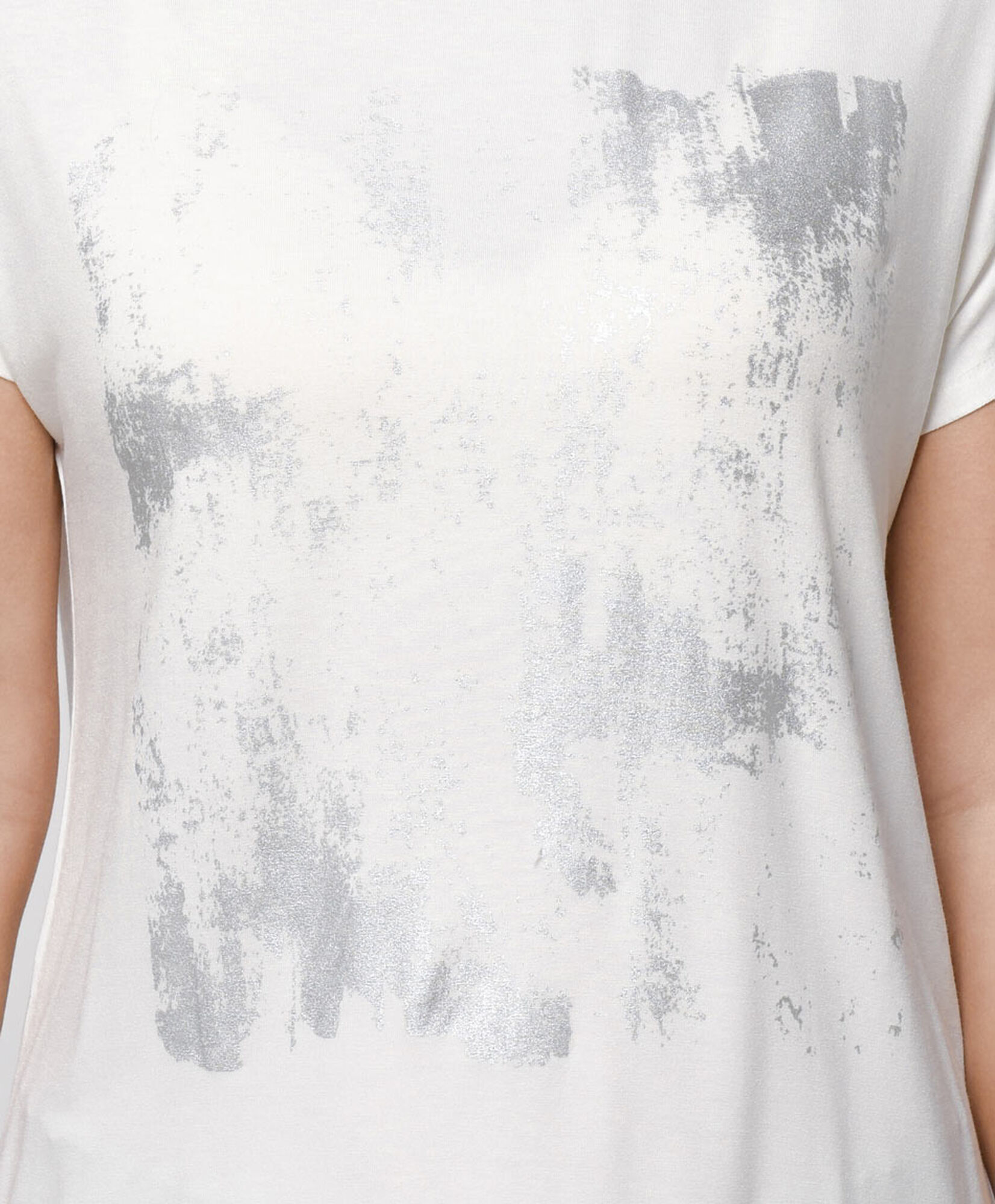 Polera mujer print foil Polera mujer print foil