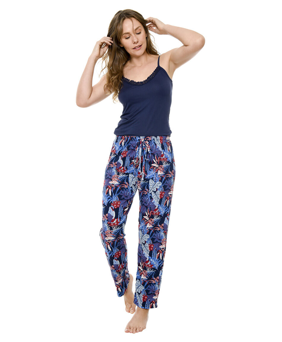 Pijama floral pabilo