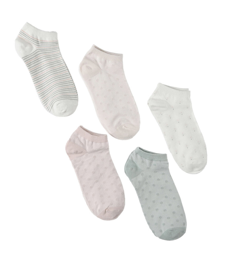Pack 5 calcetines mujer calados mix