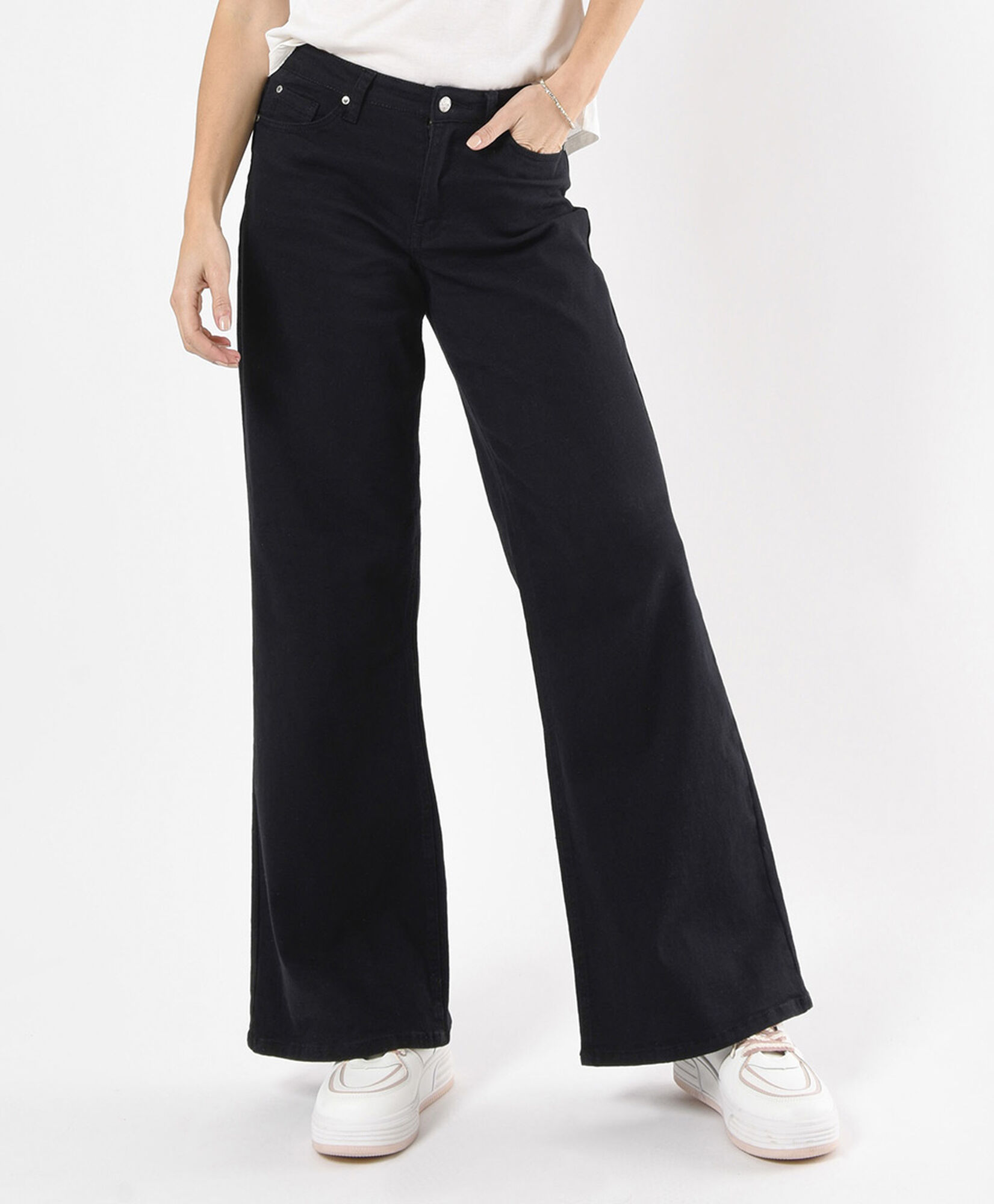 Jeans mujer liso wide Jeans mujer liso wide