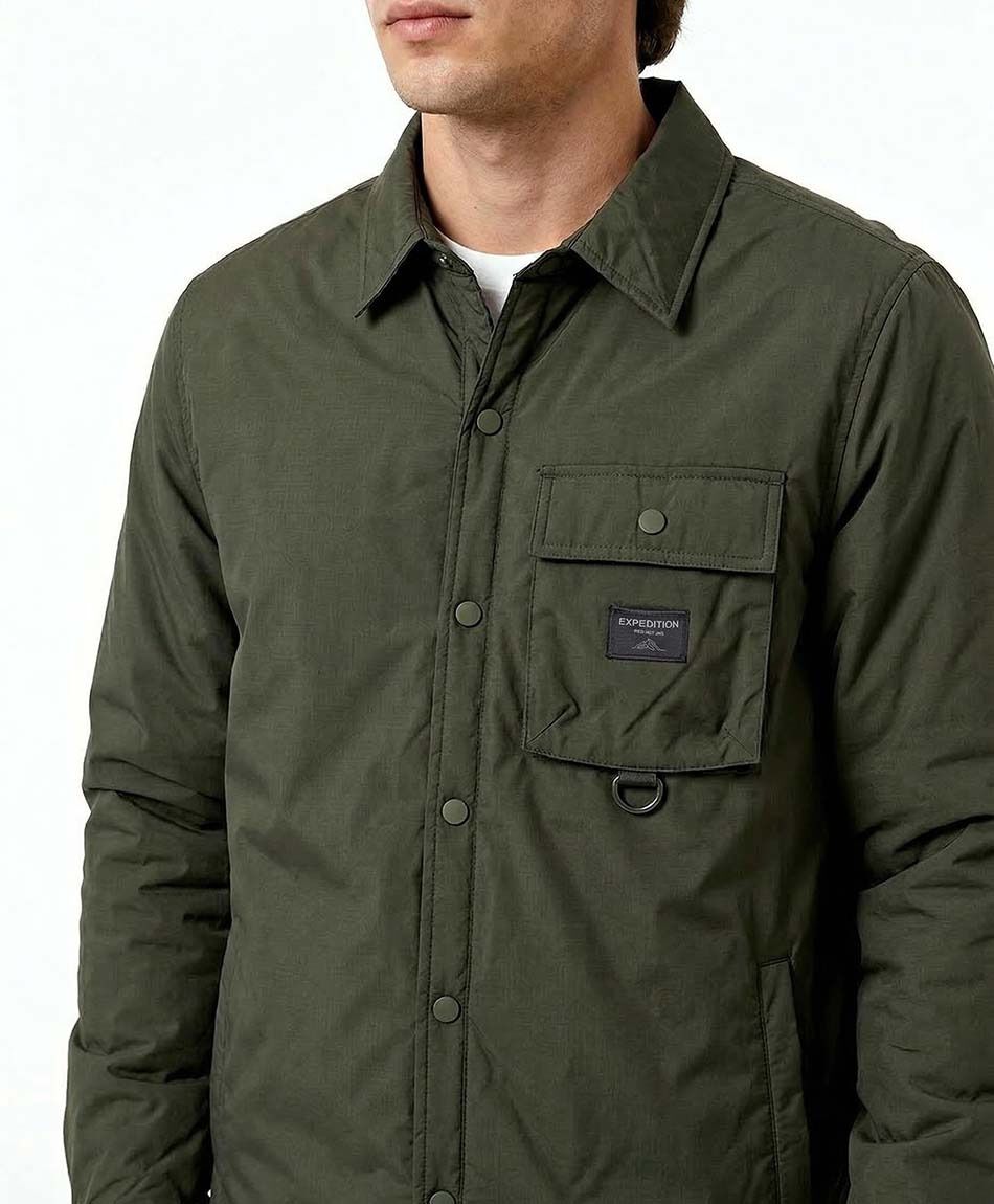 Chaqueta hombre urbana forrada